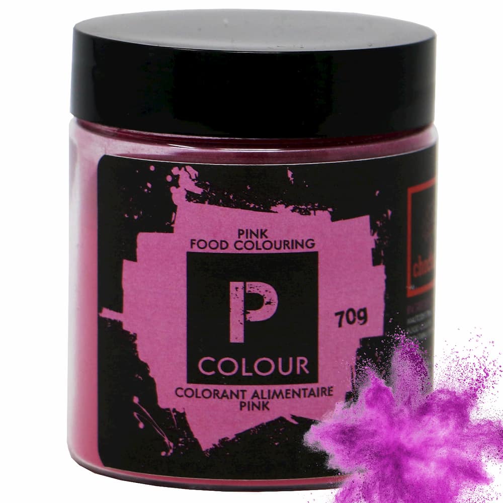 Pink food colouring